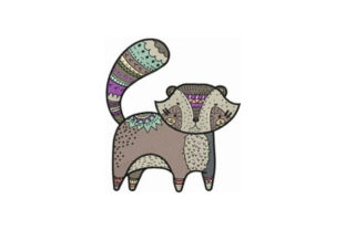 Decorated Raccoon
