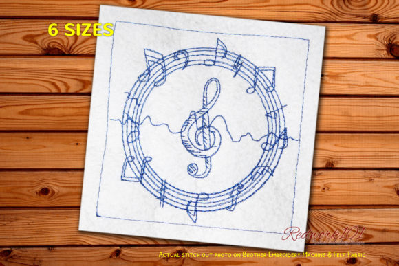 Sound Notes Bluework